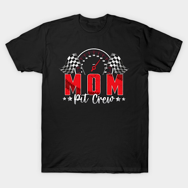 Racing Mom Pit Crew 2021 T-Shirt by Biden's Shop